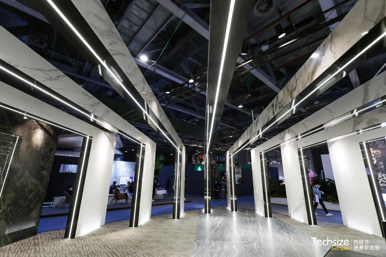 2021廣州設(shè)計(jì)周展會西班牙德賽斯巖板展臺設(shè)計(jì)